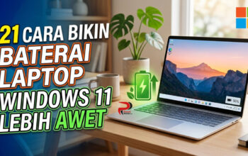 21 Cara Bikin Baterai Laptop Windows 11 Lebih Awet