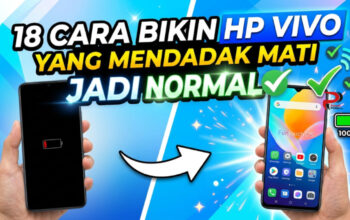 18 Cara Bikin HP Vivo yang Mendadak Mati Jadi Normal