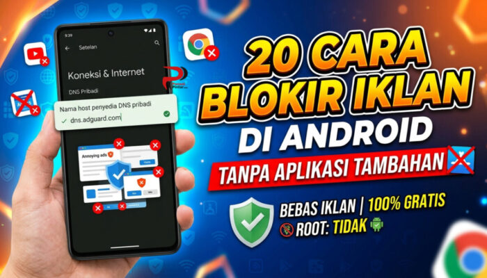 20 Cara Blokir Iklan di Android Tanpa Aplikasi Tambahan