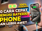 20 Cara Cepat Mengisi Baterai iPhone dan Lebih Awet