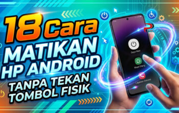 18 Cara Matikan HP Android Tanpa Tekan Tombol Fisik