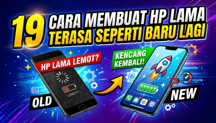 19 Cara Membuat HP Lama Terasa Seperti Baru Lagi