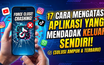 17 Cara Mengatasi Aplikasi yang Mendadak Keluar Sendiri