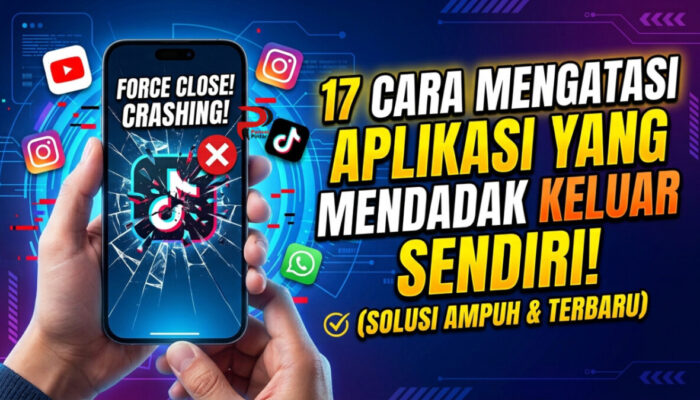 17 Cara Mengatasi Aplikasi yang Mendadak Keluar Sendiri