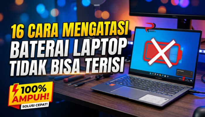 16 Cara Mengatasi Baterai Laptop Tidak Bisa Terisi