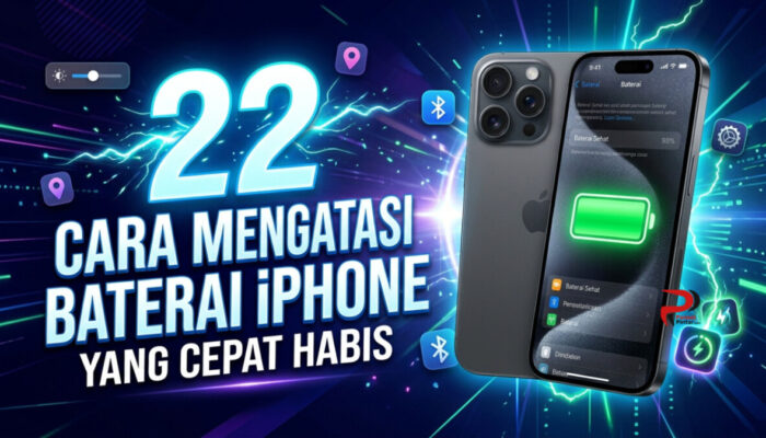 22 Cara Mengatasi Baterai iPhone yang Cepat Habis