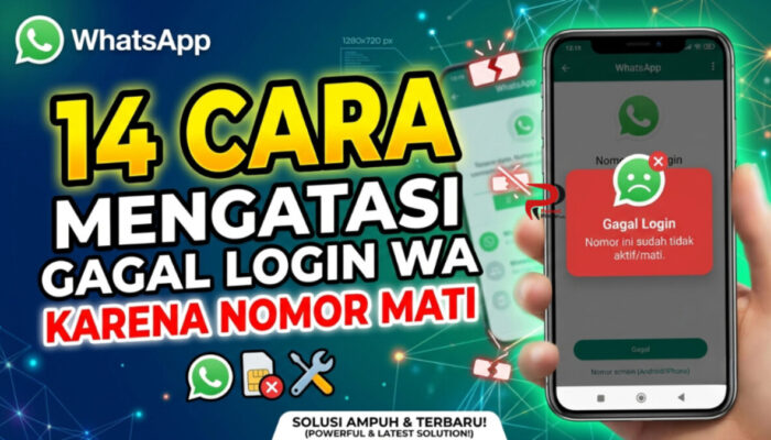 14 Cara Mengatasi Gagal Login WA Karena Nomor Mati