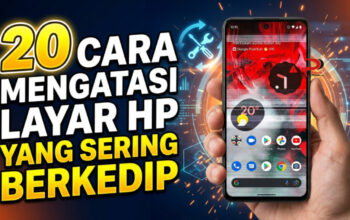 20 Cara Mengatasi Layar HP yang Sering Berkedip