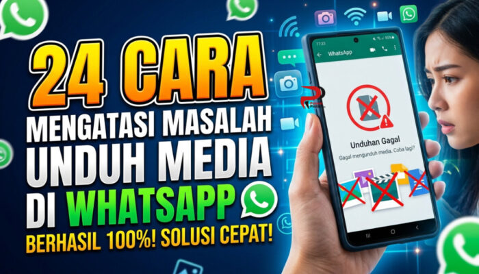 24 Cara Mengatasi Masalah Unduh Media di WhatsApp