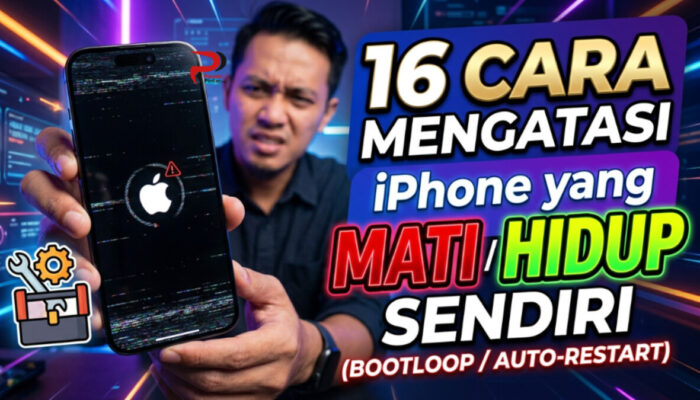 16 Cara Mengatasi iPhone yang Mati dan Hidup Sendiri