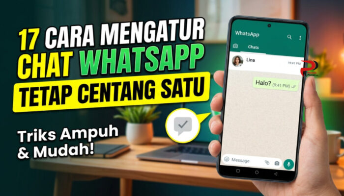 17 Cara Mengatur Chat WhatsApp Tetap Centang Satu