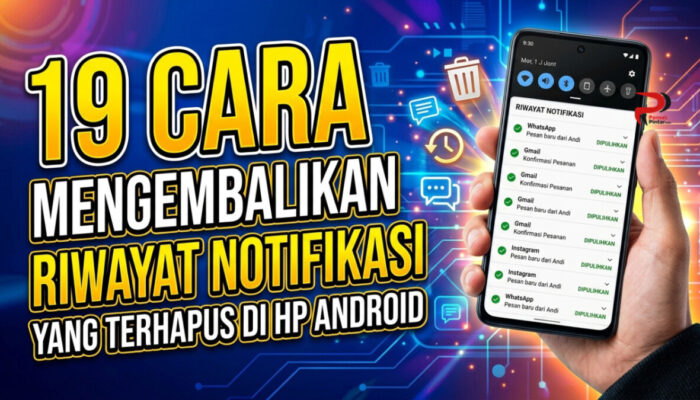 19 Cara Mengembalikan Riwayat Notifikasi yang Terhapus di HP Android
