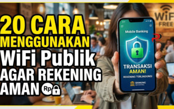 20 Cara Menggunakan WiFi Publik Agar Rekening Aman