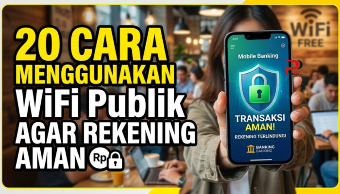 20 Cara Menggunakan WiFi Publik Agar Rekening Aman