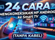 24 Cara Mengkoneksikan HP Android ke SmartTV Tanpa Kabel