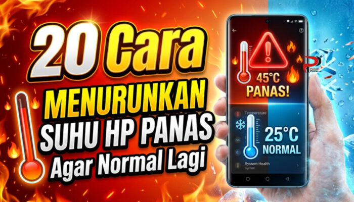 20 Cara Menurunkan Suhu HP Panas Agar Normal Lagi