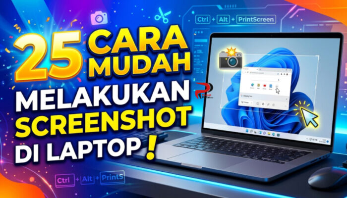 25 Cara Mudah Melakukan Screenshot di Laptop