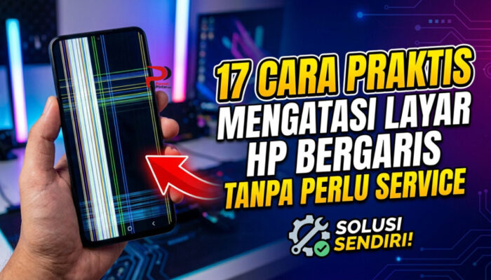 17 Cara Praktis Mengatasi Layar HP Bergaris Tanpa Perlu Service