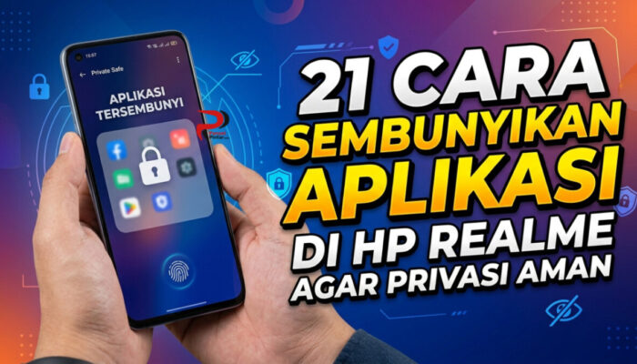 21 Cara Sembunyikan Aplikasi di HP Realme Agar Privasi Aman