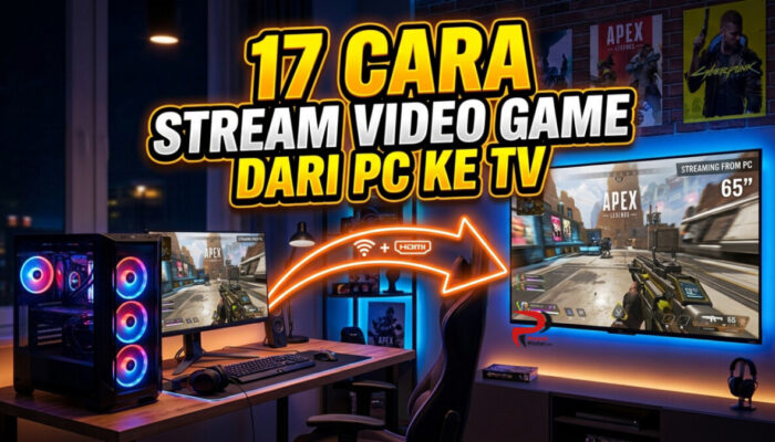 17 Cara Stream Video Game dari PC ke TV