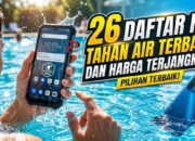 26 Daftar HP Tahan Air Terbaik dan Harga Terjangkau