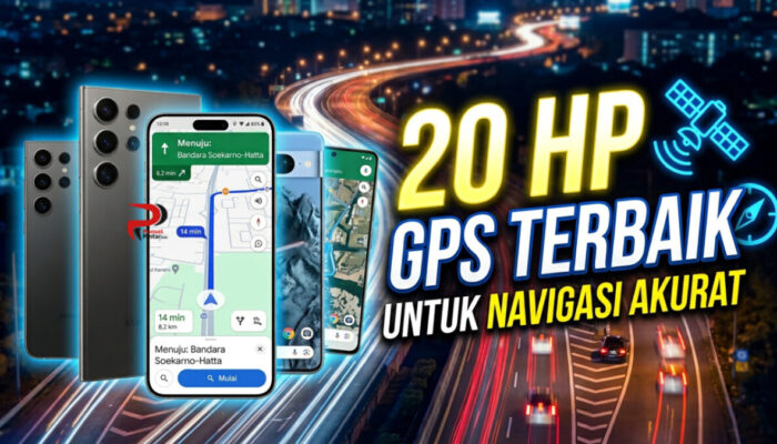 20 HP dengan GPS Terbaik untuk Navigasi Akurat