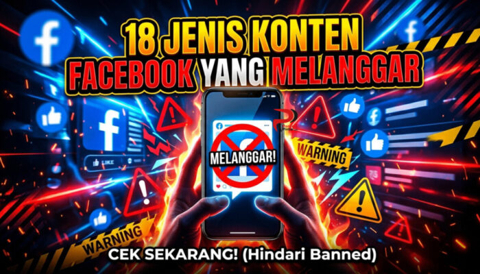 18 Jenis Konten Facebook yang Melanggar