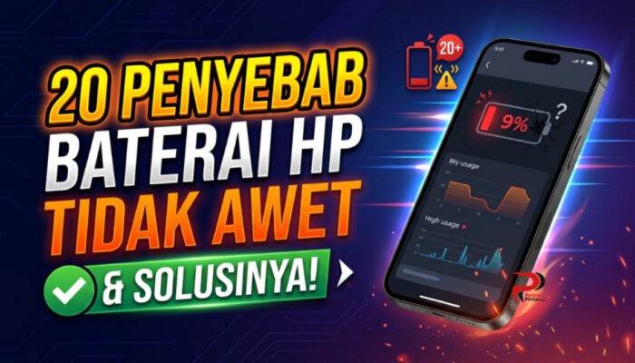 20 Penyebab Baterai HP Tidak Awet dan Solusinya