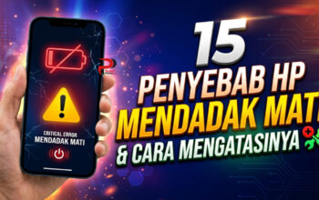 15 Penyebab HP Mendadak Mati dan Cara Mengatasinya