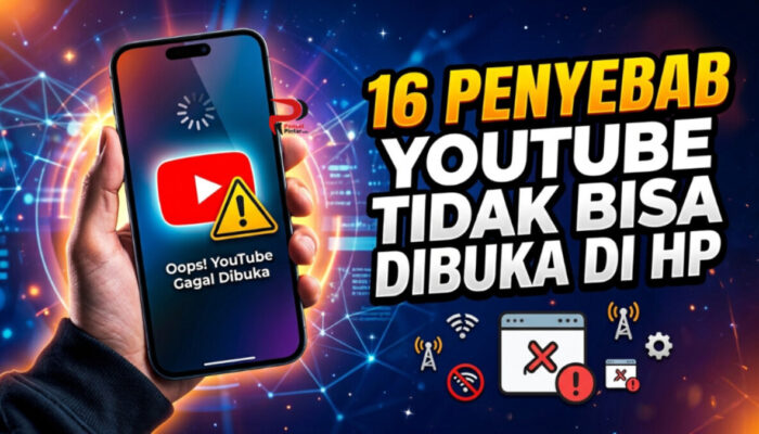 16 Faktor Penyebab YouTube Tidak Bisa Dibuka di HP