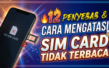 12 Penyebab dan Cara Mengatasi SIM Card Tidak Terbaca
