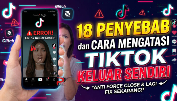 18 Penyebab dan Cara Mengatasi TikTok Keluar Sendiri