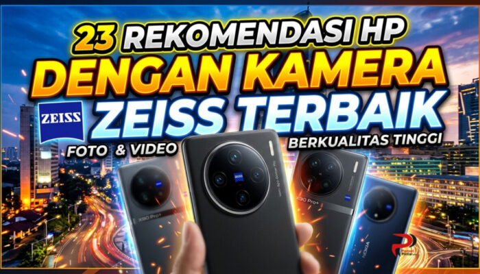 23 Rekomendasi HP dengan Kamera ZEISS Terbaik