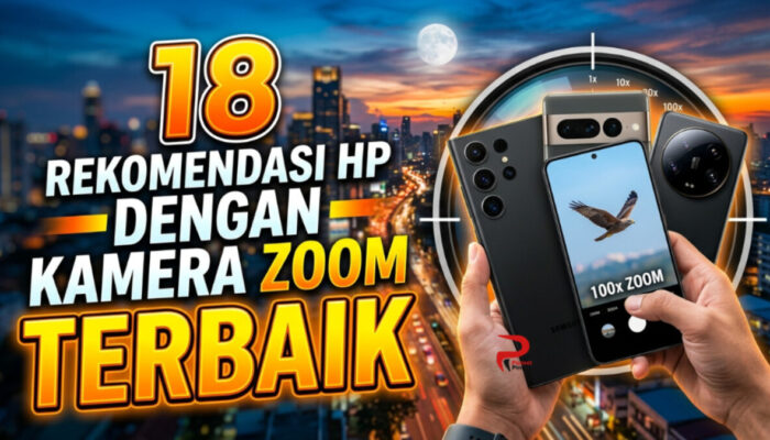 18 Rekomendasi HP dengan Kamera Zoom Terbaik
