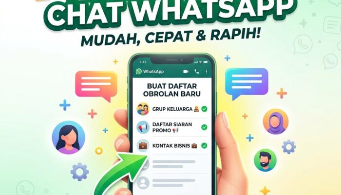 Buat List Chat Whatsapp