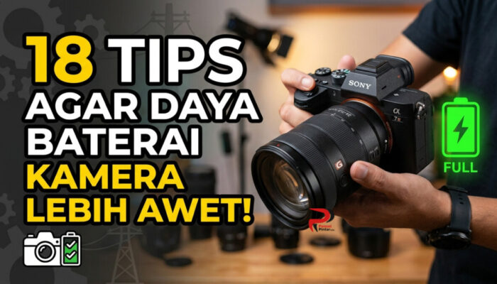18 Tips Agar Daya Baterai Kamera Lebih Awet
