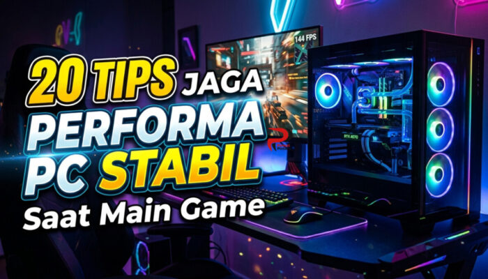20 Tips Jaga Performa PC Stabil Saat Main Game