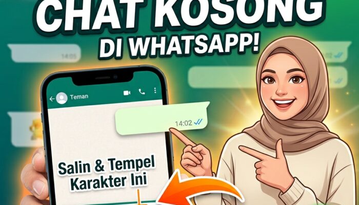 Cara Kirim Chat Kosong di WA