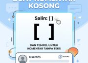Buat Komentar Kosong [ ]