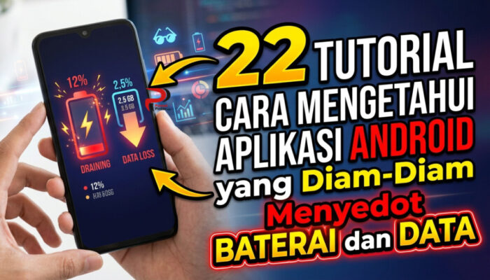 22 Tutorial Cara Mengetahui Aplikasi Android yang Diam-Diam Menyedot Baterai dan Data