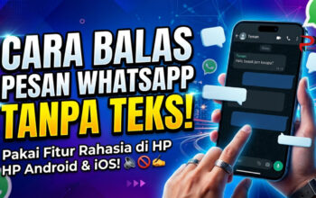 Cara balas pesan Whatsapp tanpa teks