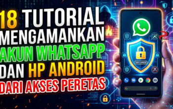 18 Tutorial Mengamankan Akun WhatsApp dan HP Android dari Akses Peretas